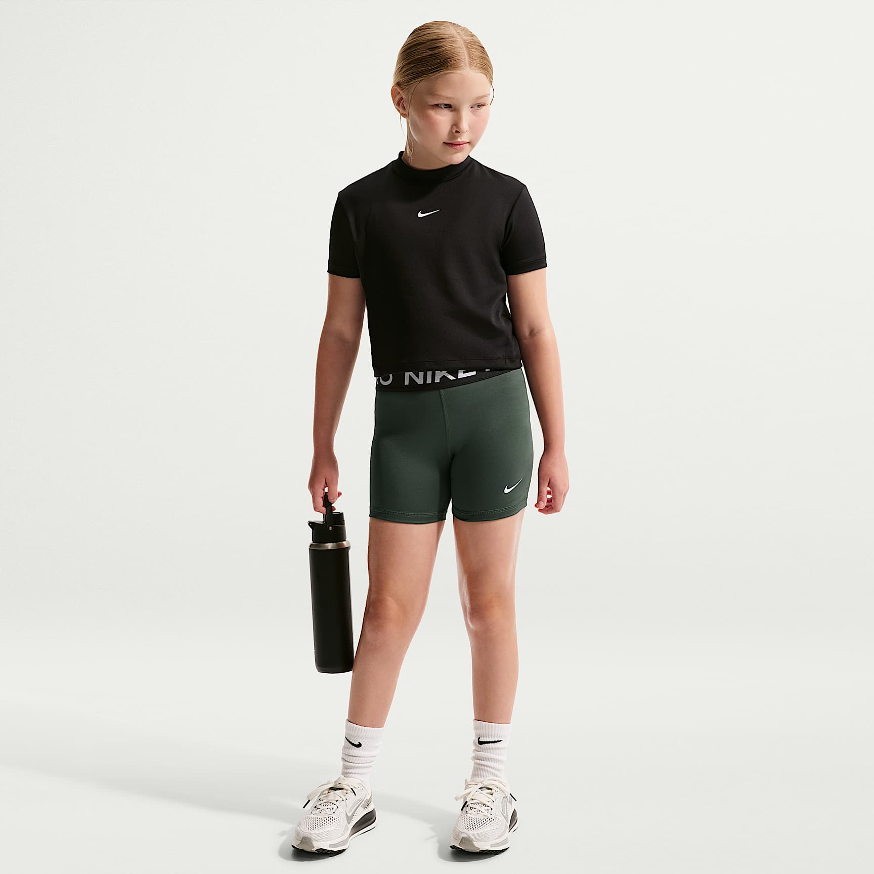 Nike Pro Girls' Shorts. Nike.com